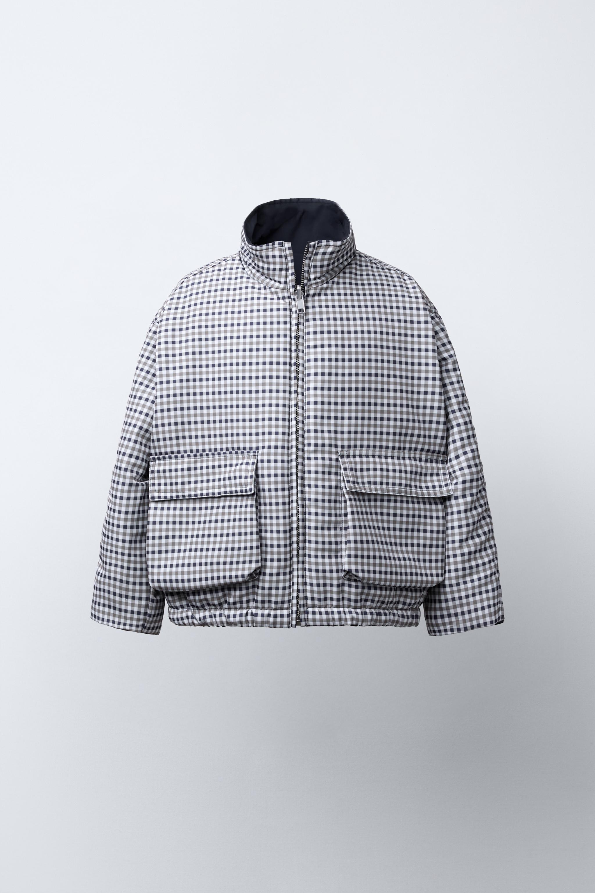 BENSIMON ® X ZARA REVERSIBLE WATER REPELLENT PLAID JACKET